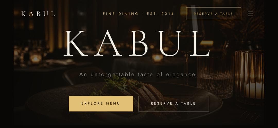 KABUL RESTAURANT for Sale screenshot 1