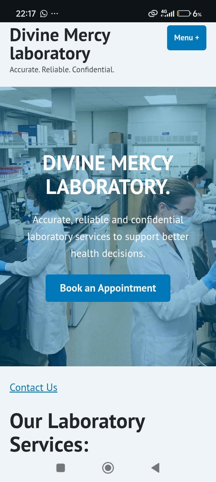 Divine Mercy laboratory for Sale screenshot 1