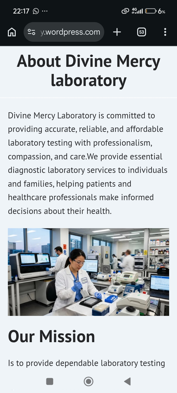 Divine Mercy laboratory for Sale thumbnail 2