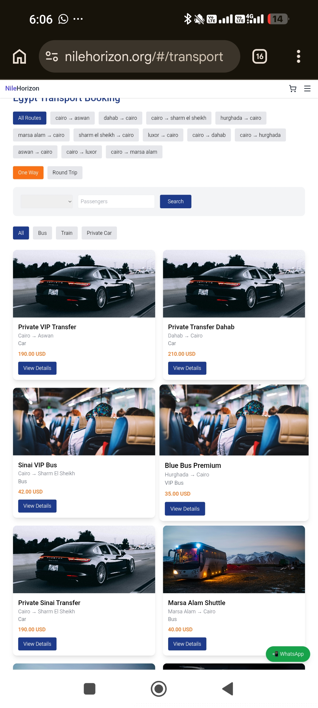Nile Horizon – Ready-to-Launch Egypt Tourism Booking Platform thumbnail 3