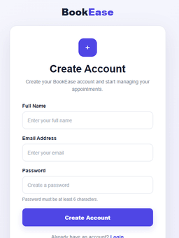 BookEase – Complete Appointment Booking Web App thumbnail 4