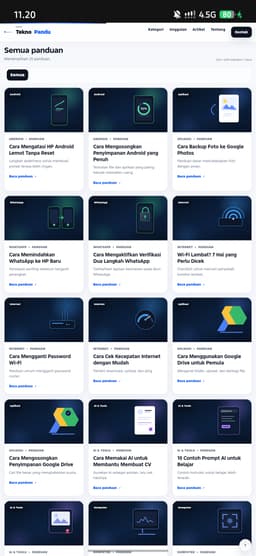 TeknoPandu – Modern Indonesian Tech & Finance Content Website thumbnail 3