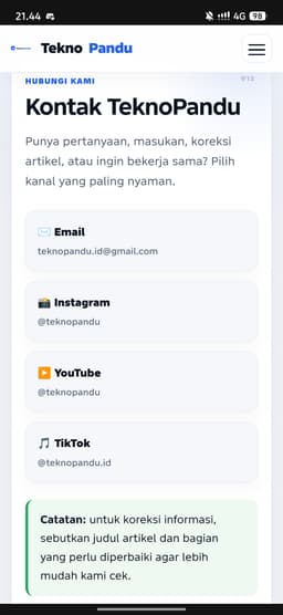 TeknoPandu – Modern Indonesian Tech & Finance Content Website thumbnail 5