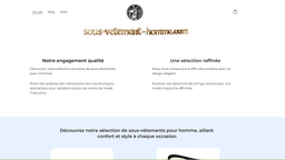 French Men's Underwear E-commerce - SEO Traffic - 3h/week - Growth Potential - 4 Domains thumbnail 2