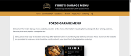 Established U.S. Restaurant Menu Website – Google Organic Traffic thumbnail 1