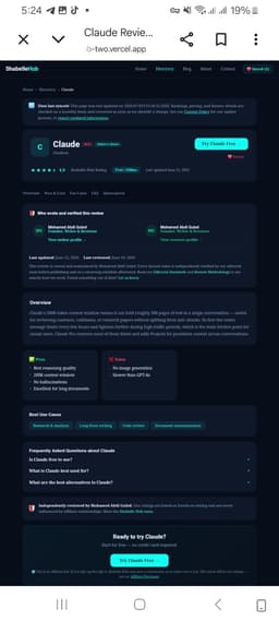 ShabelleHub — AI Tools Intelligence & Discovery Platform thumbnail 3