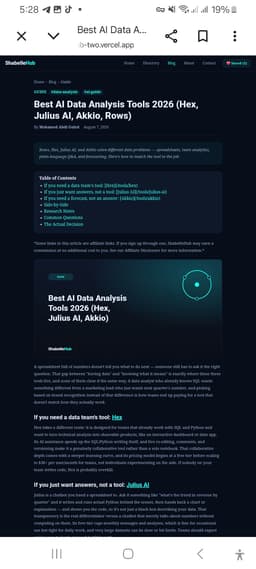 ShabelleHub — AI Tools Intelligence & Discovery Platform thumbnail 5