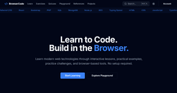 BrowserCode — Interactive Coding & Programming Learning Platform thumbnail 1