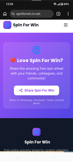 Spin For Win for Sale thumbnail 5