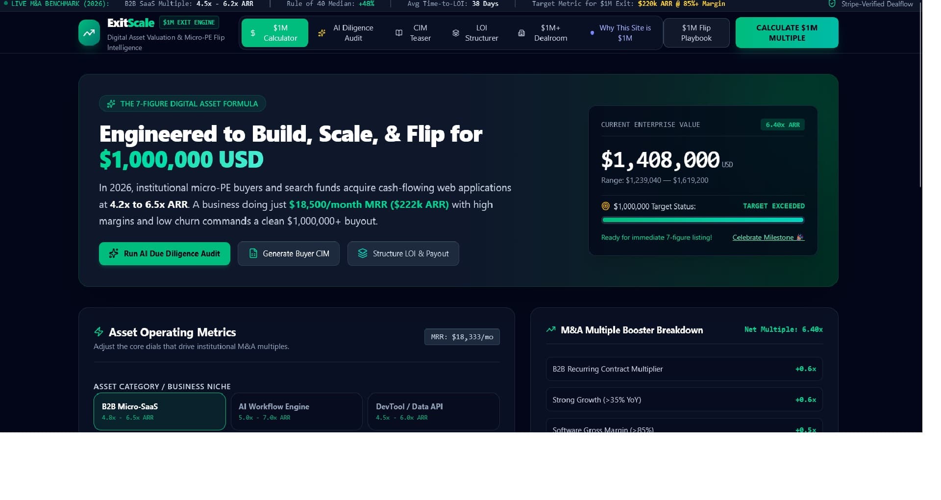ExitScale for Sale screenshot 1