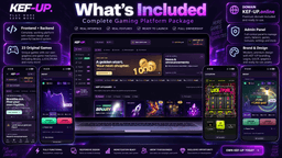 KEF-UP — Live Gaming Platform, 23 Original Games & Source Code thumbnail 2