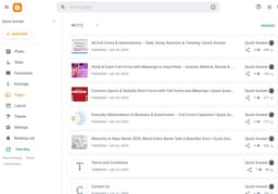 QuickAnswerDaily –16-Month Old Content Website with 25 Posts & 11 Pages thumbnail 5