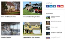 Ready-to-Use Real Estate Blogger Website Design thumbnail 2