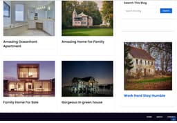 Ready-to-Use Real Estate Blogger Website Design thumbnail 3
