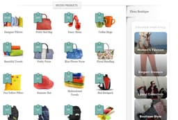 Ready-to-Use Fashion Boutique & E-commerce Blogger Website Design thumbnail 2