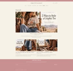 Pretty Grit – Launch-Ready Shopify Western Boutique Brand thumbnail 5