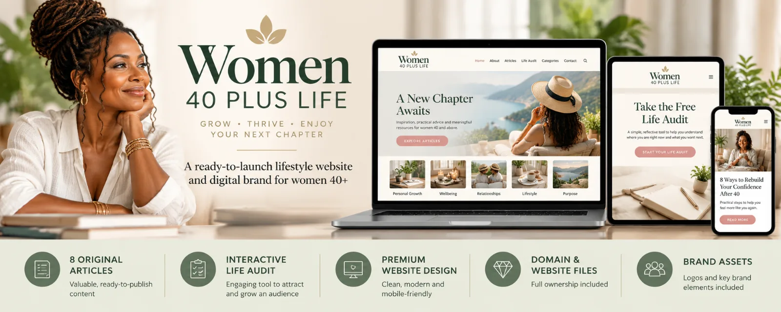 Women 40 Plus Life for Sale screenshot 1