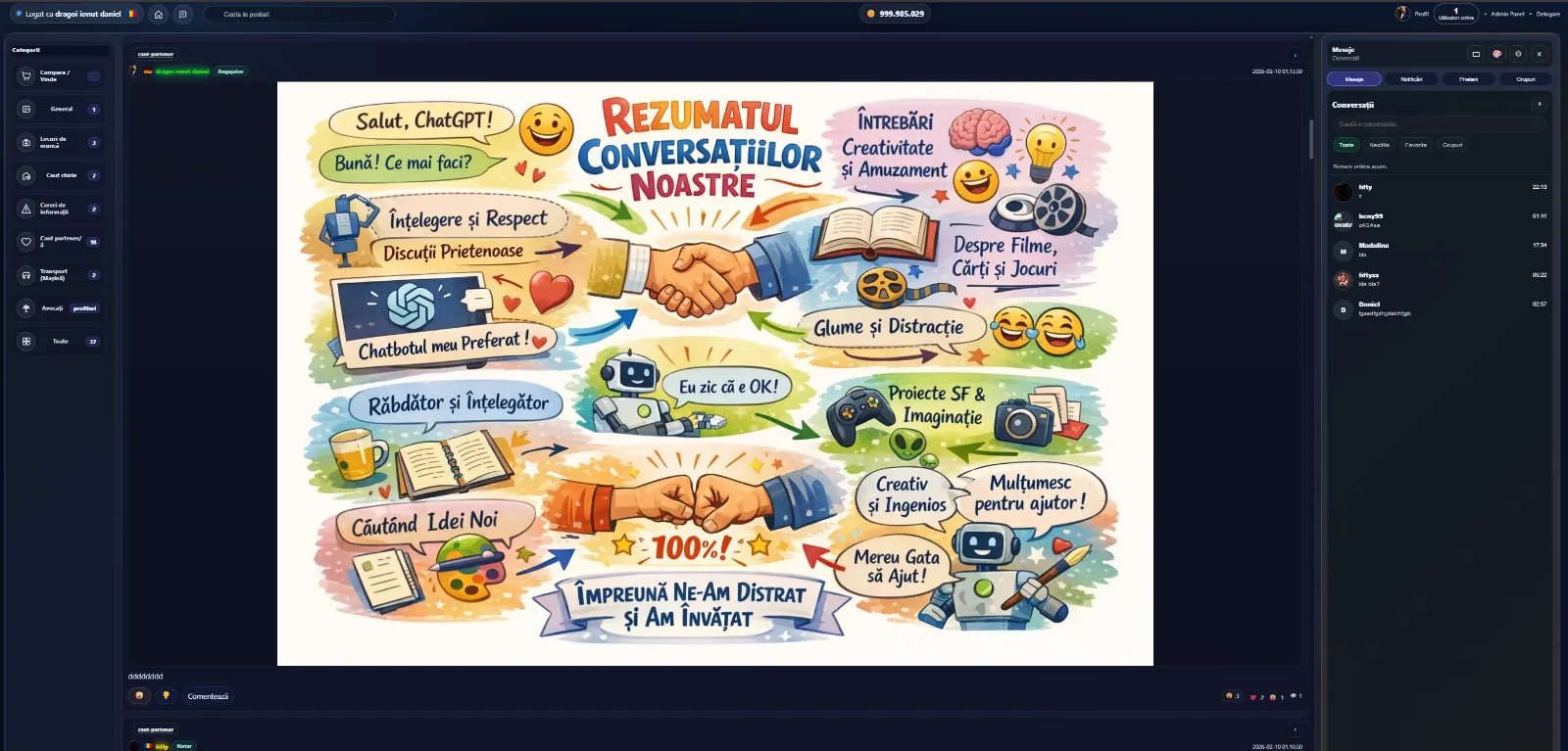 Diaspora Oficial — Complete Romanian Community Platform screenshot 1