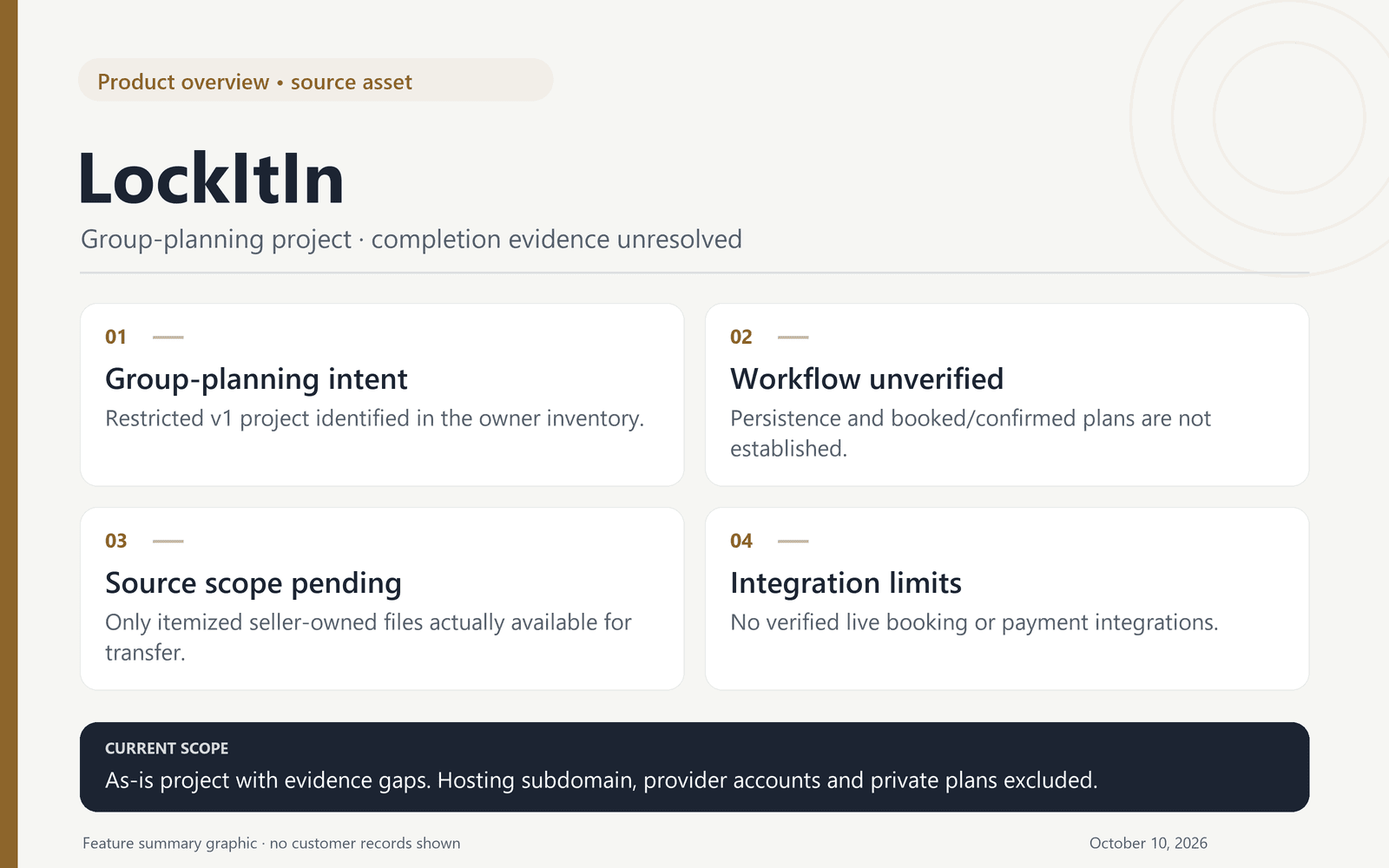 LockItIn source project + three early prototypes screenshot 1