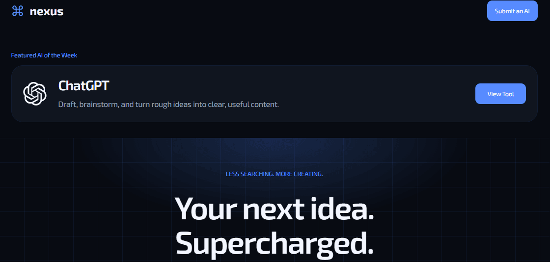 Premium AI Tools Directory Website with CMS Backend screenshot 1