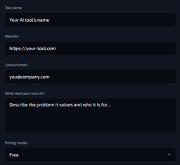 Premium AI Tools Directory Website with CMS Backend thumbnail 2