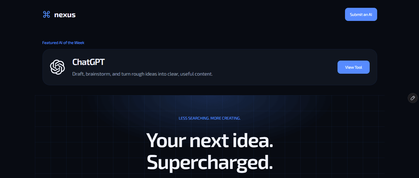 Premium AI Tools Directory Website with CMS Backend
