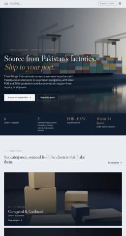 CrossBridge International for Sale thumbnail 1