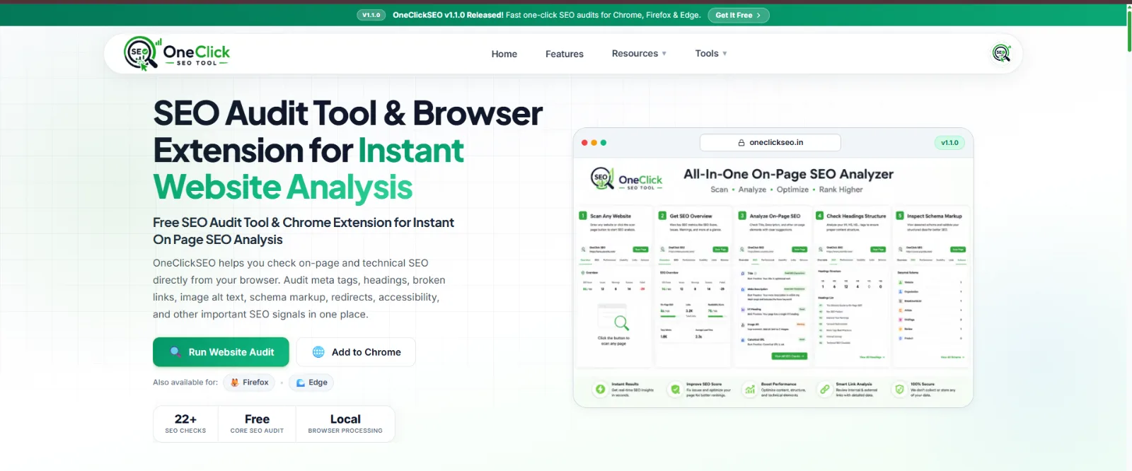 SEO Audit Tool & Website SEO Checker for Sale screenshot 1