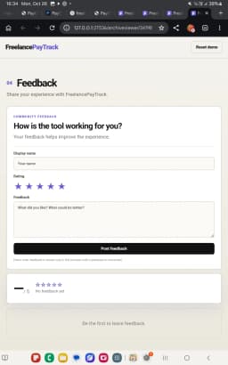 FreelancePayTrack for Sale thumbnail 6
