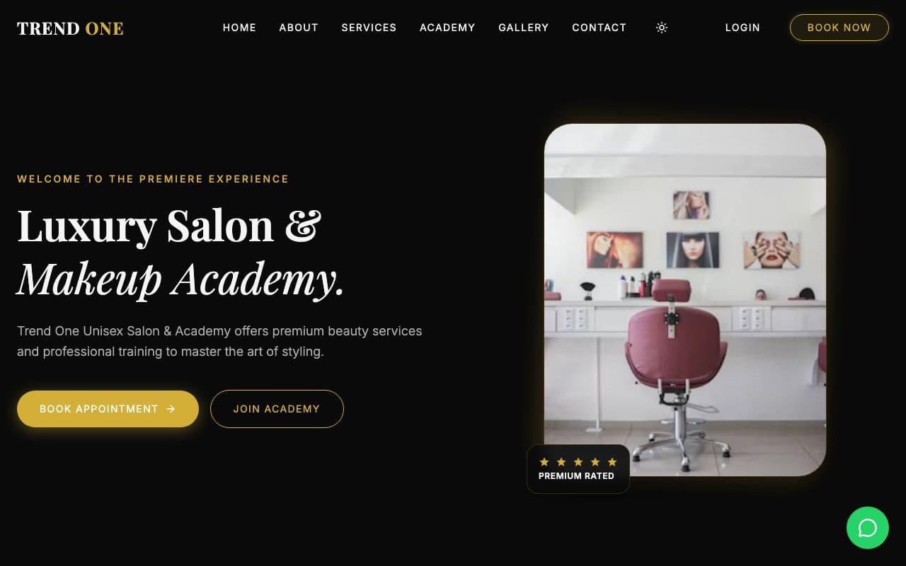 Trend One Salon for Sale screenshot 1