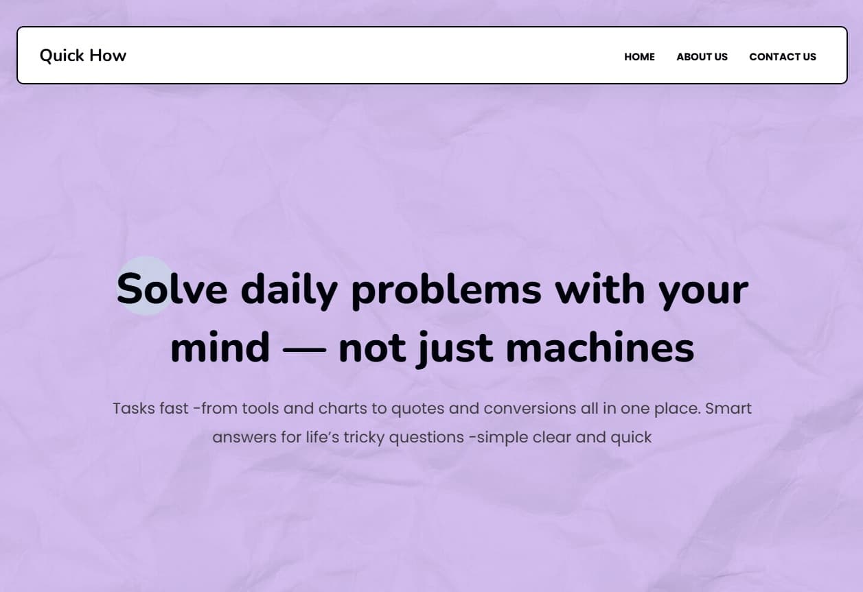 QuickHow – 15-Month-Old Content Website with 35 SEO-Optimized Posts screenshot 1