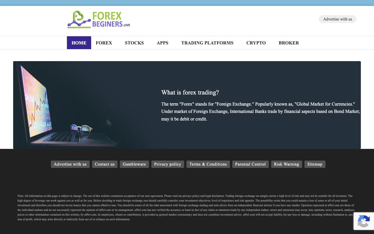 Forexbeginner.live: Forex Blog for Traders, Currency News, Analysis & Strategies for Sale screenshot 1