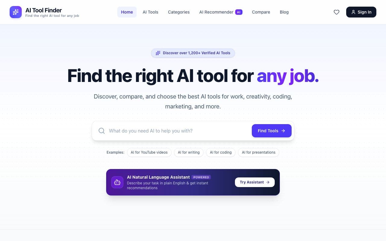 AI Tool Finder for Sale screenshot 1